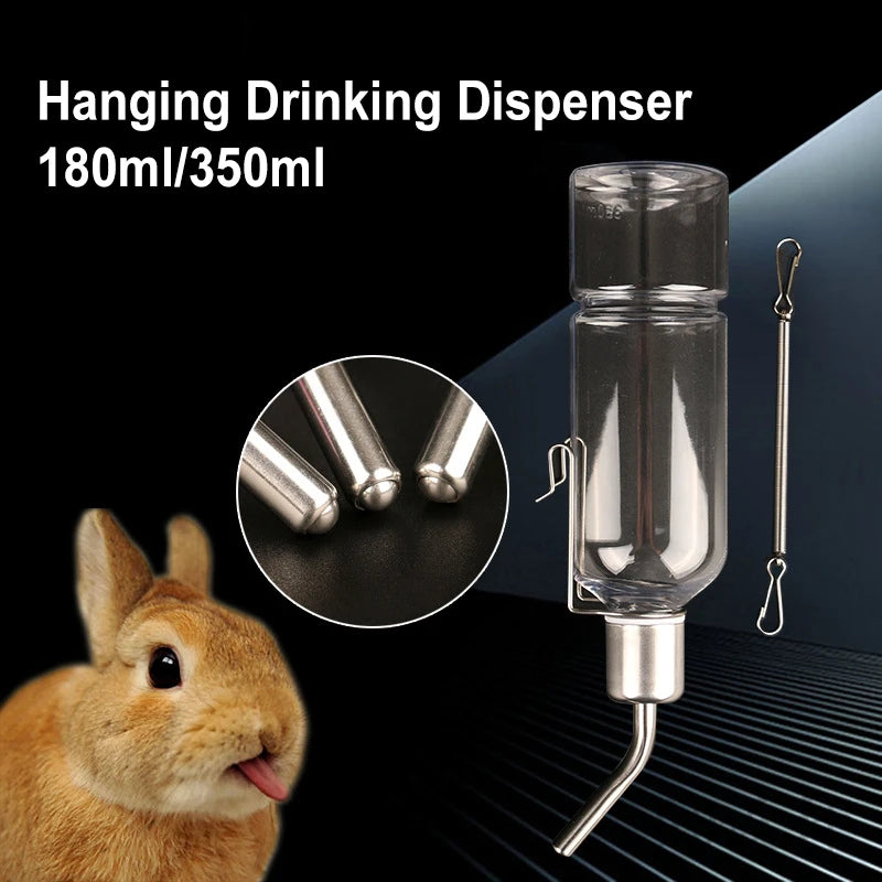 Plastic Hamster Drinking Bottle Dispenser | 180ML/350ML